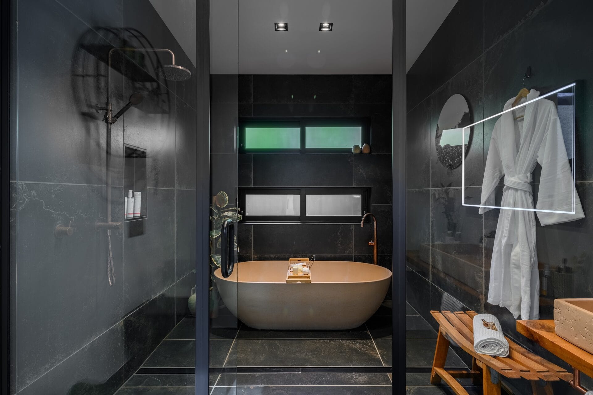 Grady Home — master ensuite with freestanding bath