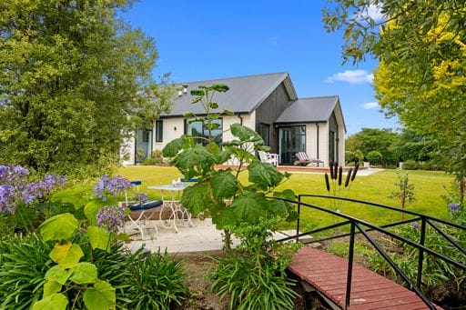 Olliver Home — garden and river aspect